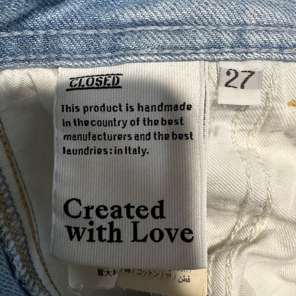 Closed Leira Wide Leg Jeans - size 27 - Picture 9 of 9